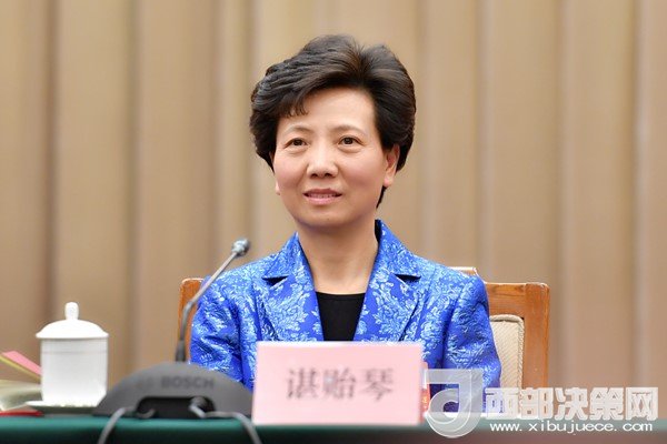 全國人大代表、貴州省委副書記、省長諶貽琴發(fā)言