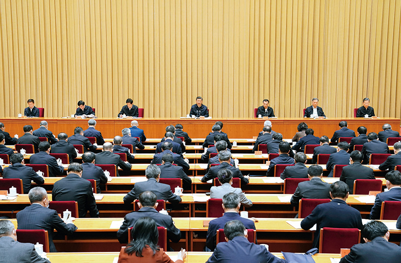 2020年11月16日至17日，中央全面依法治國工作會(huì)議在北京召開。習(xí)近平總書記出席會(huì)議并發(fā)表重要講話。