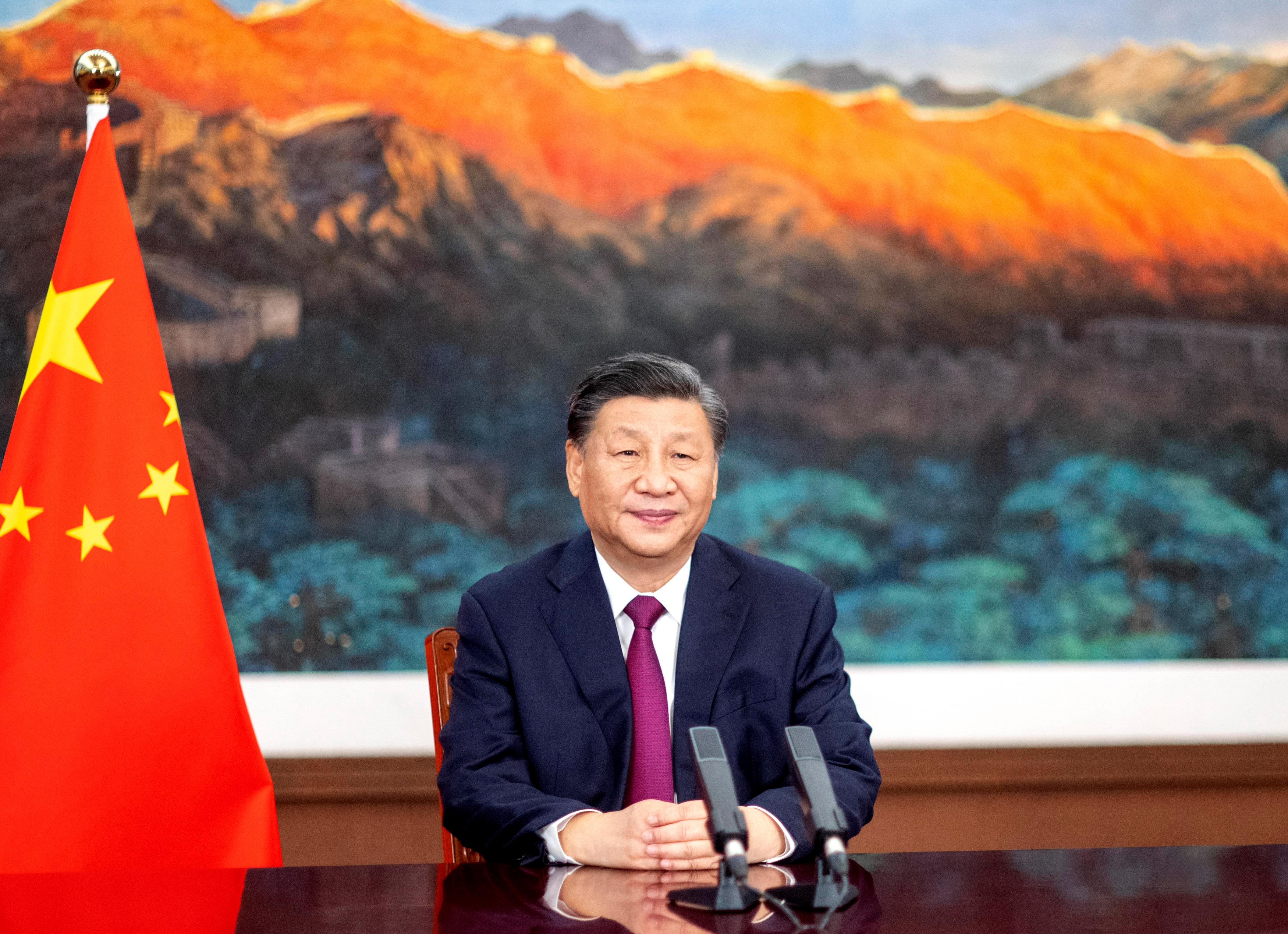 5月19日，國家主席習(xí)近平在金磚國家外長會晤開幕式上發(fā)表視頻致辭。
